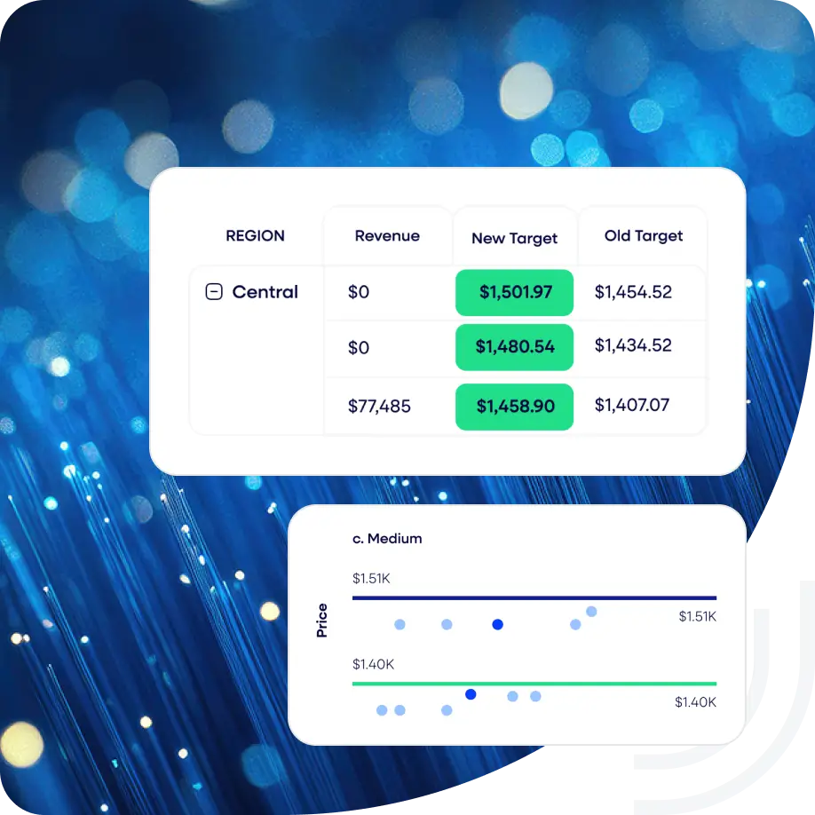 Revenue graphic report