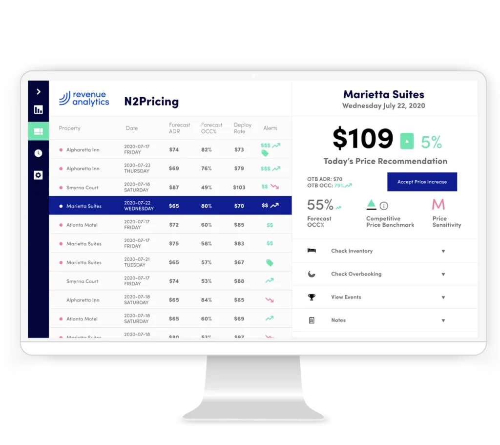 N2pricing screenshot desktop
