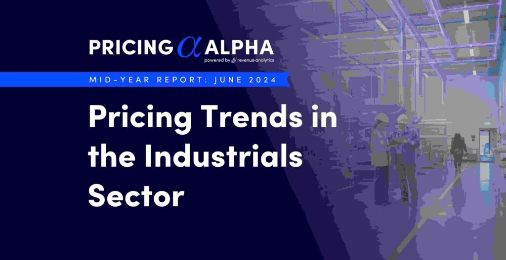 Pricing trends industrials sector