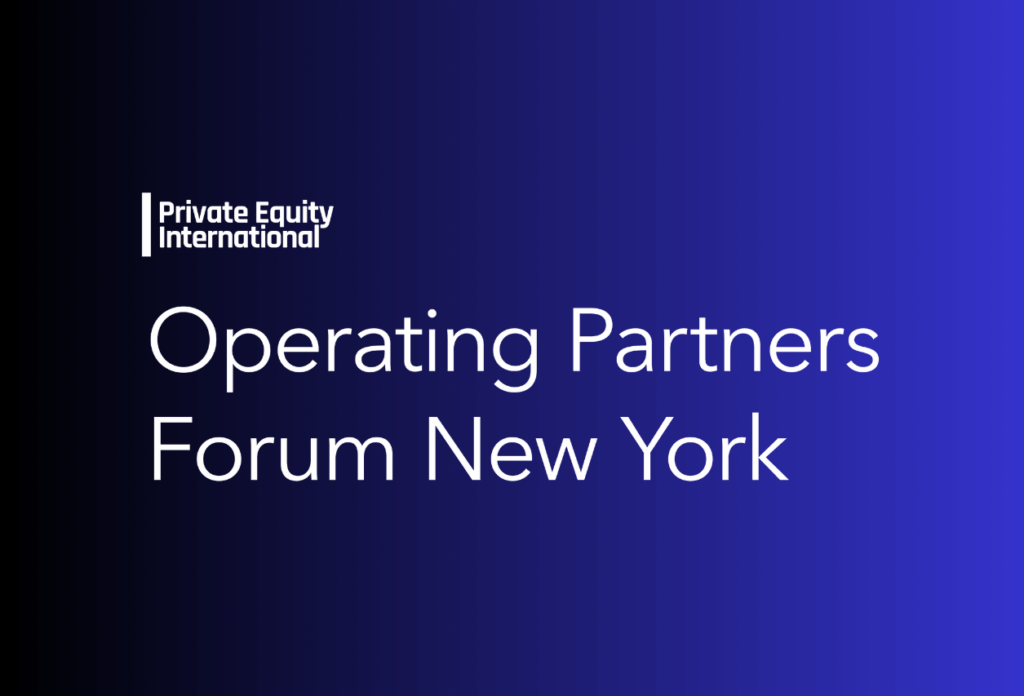Operating partners forum New York- private equity